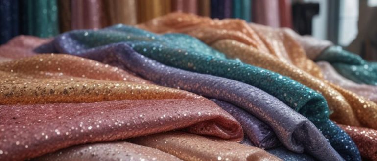 Блестки для тканей: обзор видов, свойств и применений