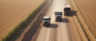 Самосвалы и зерновозы для сельского хозяйства