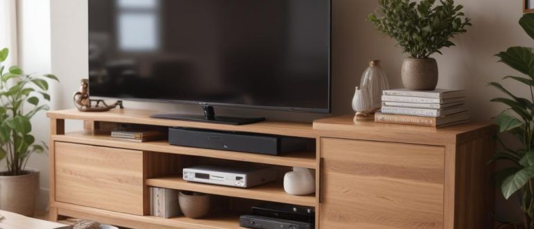 Тумбы под телевизор из массива дерева: как выбрать подходящий вариант
